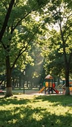 Sunlit Park Reverie