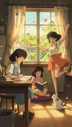 Sunlit Morning Together
