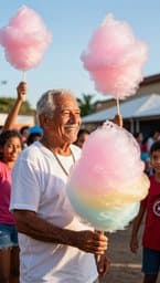 O Vô do algodão doce