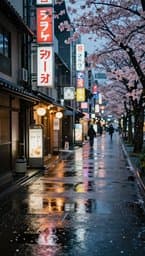 Tokyo Rainy Afternoon