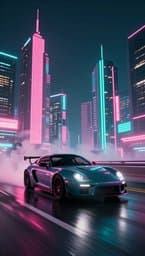Neon Night Drive