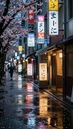 Tokyo Rainy Afternoon