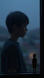 မိုးစက်နဲ့ အကို့ပုံ (Raindrops and Brother's Picture)