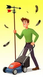 Hey-Zeus the Mower Man