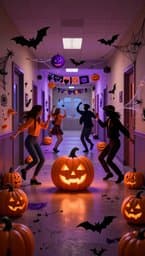Spooky Staff of Kenmore Middle School