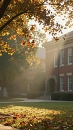 Morning Campus Glow