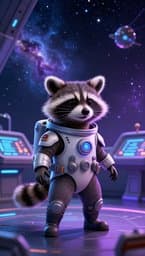 Helkq: The Cosmic Raccoon