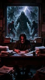 The Horror Author's Storm