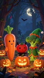 Las Verduritas de Halloween