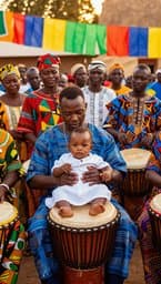 Baptême de Junior Orou Bayanne