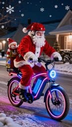 Santa's E-Bike Christmas