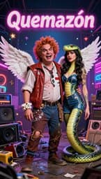Ángel, La Gusana y El Basurero