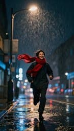 Running Through the Rain