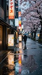 Tokyo Rainy Afternoon