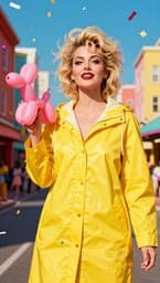 Ballonseide, Leo-Print und kein bisschen leise