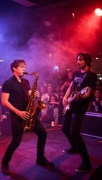 Distorted Sax & Steel