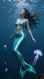 Siren of the Moonlit Ocean