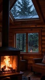 Rainy Cabin Piano Retreat