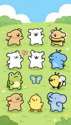 Ten Happy Friends