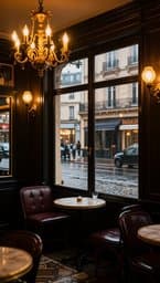 Parisian Rainy Evening