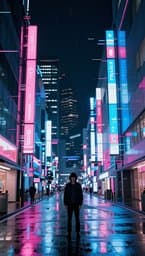 Neon Deadpan