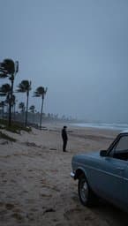 Memorial Beach Rain