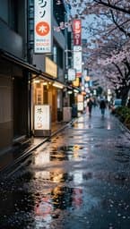 Tokyo Rainy Afternoon