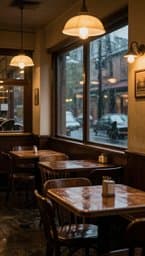 Midnight Café Solitude