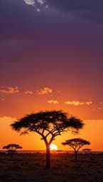 African Sunset Romance