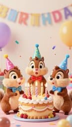 Chipmunk Birthday Bash