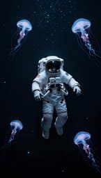 Astronaut in the Deep