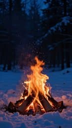 Winter Firelight