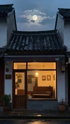 等你在月光下面