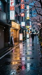Tokyo Rainy Afternoon
