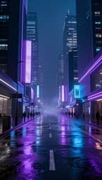 Neon Rain