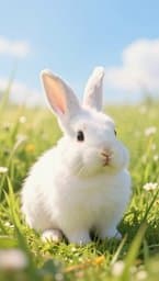 Bunny's Sunny Morning