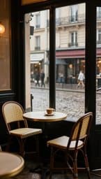 Parisian Rain Reflection