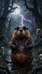 Gangster Beaver of the Haunted Swamp