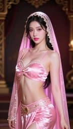 Pink Magic Veil