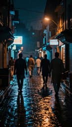 Neon Shadows of the Bazaar