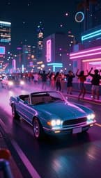 Neon Highway Drive