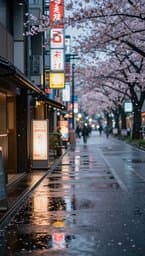 Tokyo Rainy Afternoon