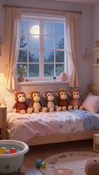 Five Little Monkeys Sleepy Time