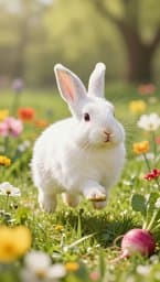 Arnab Putih Comel