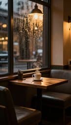 Rainy Café Reverie