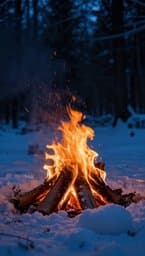 Winter Firelight