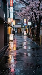Tokyo Rainy Afternoon